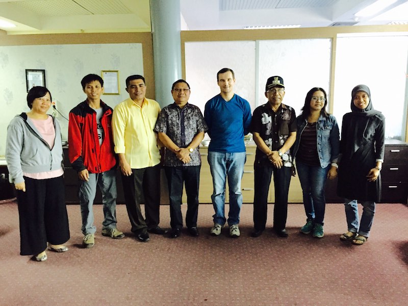 Foto bersama Sekda Maluku Utara dan Kepala Dinas Pariwisata Maluku Utara